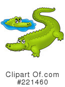 Crocodile Clipart #221460 by visekart