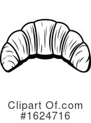 Croissant Clipart #1624716 by Vector Tradition SM