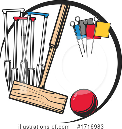Royalty-Free (RF) Croquet Clipart Illustration by Vector Tradition SM - Stock Sample #1716983