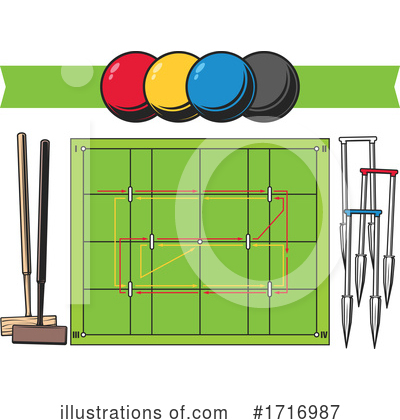 Royalty-Free (RF) Croquet Clipart Illustration by Vector Tradition SM - Stock Sample #1716987