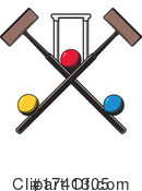 Croquet Clipart #1741305 by Vector Tradition SM