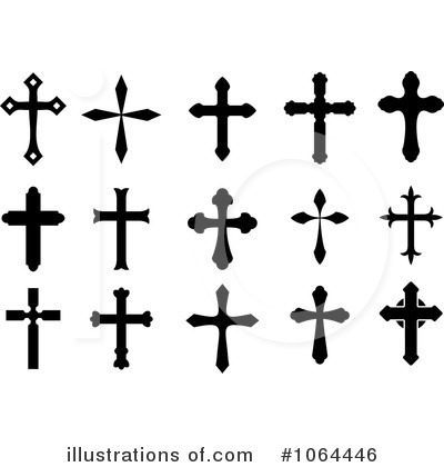 Royalty-Free (RF) Cross Clipart Illustration by Vector Tradition SM - Stock Sample #1064446