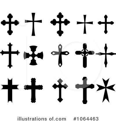 Royalty-Free (RF) Cross Clipart Illustration by Vector Tradition SM - Stock Sample #1064463