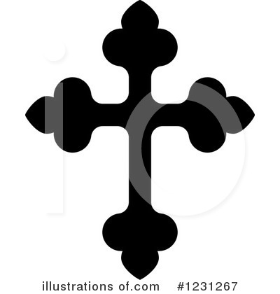 Royalty-Free (RF) Cross Clipart Illustration by Vector Tradition SM - Stock Sample #1231267