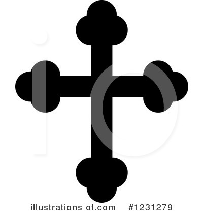 Royalty-Free (RF) Cross Clipart Illustration by Vector Tradition SM - Stock Sample #1231279