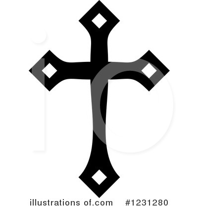 Royalty-Free (RF) Cross Clipart Illustration by Vector Tradition SM - Stock Sample #1231280