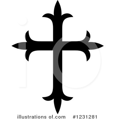 Royalty-Free (RF) Cross Clipart Illustration by Vector Tradition SM - Stock Sample #1231281