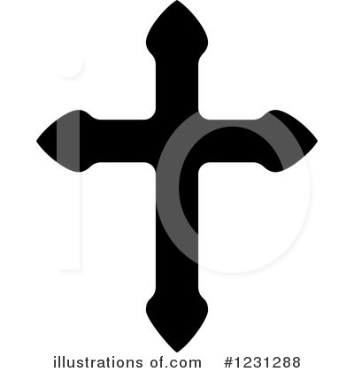 Royalty-Free (RF) Cross Clipart Illustration by Vector Tradition SM - Stock Sample #1231288