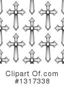 Cross Clipart #1317338 by Vector Tradition SM