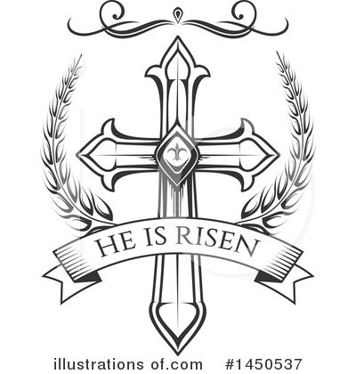 Royalty-Free (RF) Cross Clipart Illustration by Vector Tradition SM - Stock Sample #1450537