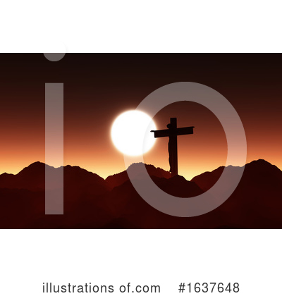 Cross Clipart #1637648 by KJ Pargeter