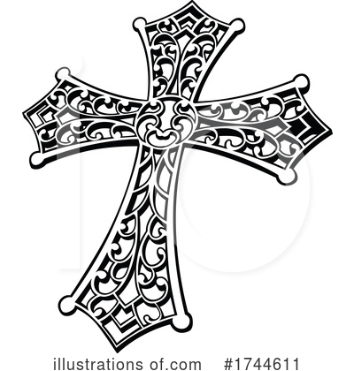 Royalty-Free (RF) Cross Clipart Illustration by dero - Stock Sample #1744611