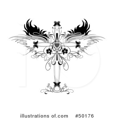 Royalty-Free (RF) Cross Clipart Illustration by C Charley-Franzwa - Stock Sample #50176