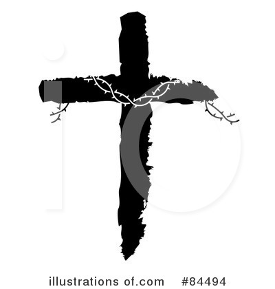 Royalty-Free (RF) Cross Clipart Illustration by Pams Clipart - Stock Sample #84494