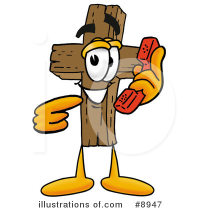 Royalty-Free (RF) Cross Clipart Illustration by Mascot Junction - Stock Sample #8947
