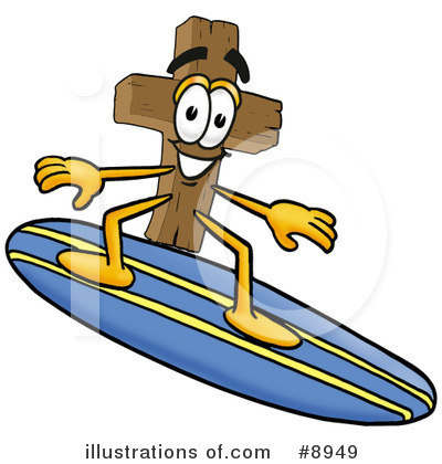 Royalty-Free (RF) Cross Clipart Illustration by Mascot Junction - Stock Sample #8949