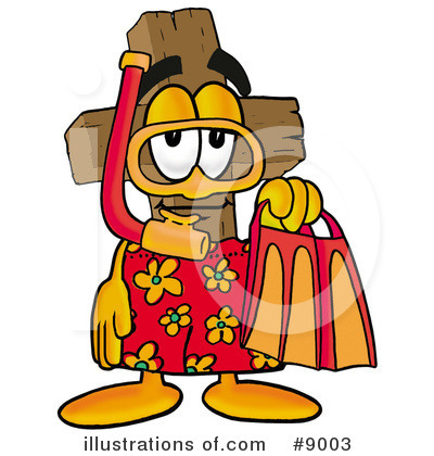 Royalty-Free (RF) Cross Clipart Illustration by Mascot Junction - Stock Sample #9003