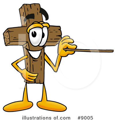Royalty-Free (RF) Cross Clipart Illustration by Mascot Junction - Stock Sample #9005