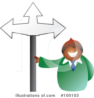 Royalty-Free (RF) Crossroads Clipart Illustration by Prawny - Stock Sample #100103