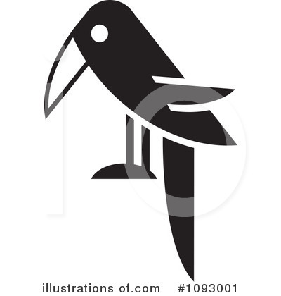 Crow Clipart #1093001 by Lal Perera