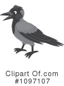 Crow Clipart #1097107 by Alex Bannykh
