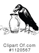 Crow Clipart #1120567 by Prawny Vintage