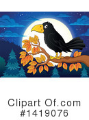 Crow Clipart #1419076 by visekart