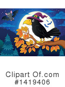 Crow Clipart #1419406 by visekart