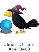 Crow Clipart #1419409 by visekart