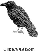 Crow Clipart #1774919 by AtStockIllustration