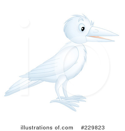 Royalty-Free (RF) Crow Clipart Illustration by Alex Bannykh - Stock Sample #229823