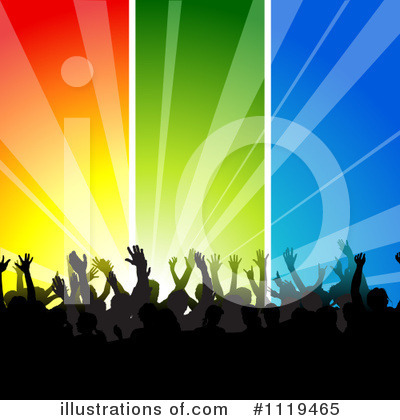 Royalty-Free (RF) Crowd Clipart Illustration by dero - Stock Sample #1119465