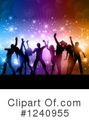 Crowd Clipart #1240955 by KJ Pargeter