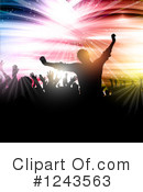 Crowd Clipart #1243563 by KJ Pargeter
