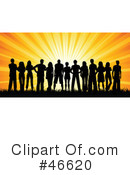 Crowd Clipart #46620 by KJ Pargeter