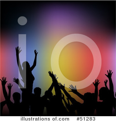 Royalty-Free (RF) Crowd Clipart Illustration by dero - Stock Sample #51283