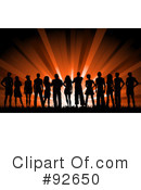 Crowd Clipart #92650 by KJ Pargeter
