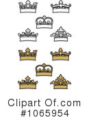 Crown Clipart #1065954 by Vector Tradition SM