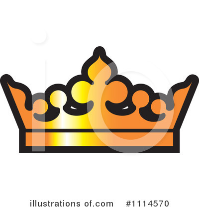 Royalty-Free (RF) Crown Clipart Illustration by Lal Perera - Stock Sample #1114570