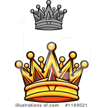 Royalty-Free (RF) Crown Clipart Illustration by Vector Tradition SM - Stock Sample #1169521
