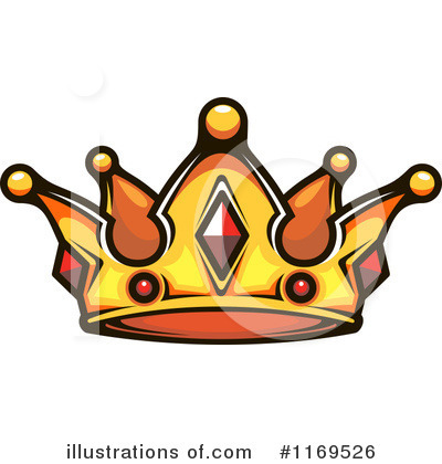 Royalty-Free (RF) Crown Clipart Illustration by Vector Tradition SM - Stock Sample #1169526