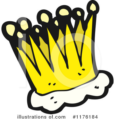Royalty-Free (RF) Crown Clipart Illustration by lineartestpilot - Stock Sample #1176184