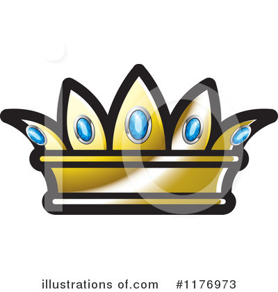 Royalty-Free (RF) Crown Clipart Illustration by Lal Perera - Stock Sample #1176973