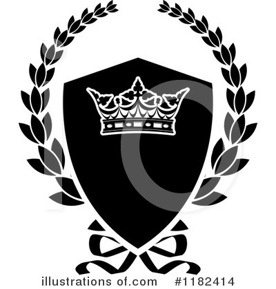 Royalty-Free (RF) Crown Clipart Illustration by Vector Tradition SM - Stock Sample #1182414