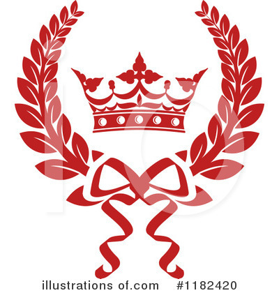 Royalty-Free (RF) Crown Clipart Illustration by Vector Tradition SM - Stock Sample #1182420