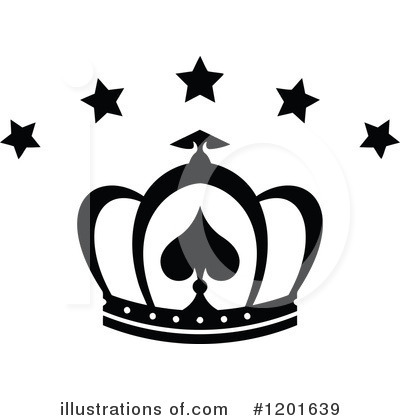 Royalty-Free (RF) Crown Clipart Illustration by Vector Tradition SM - Stock Sample #1201639