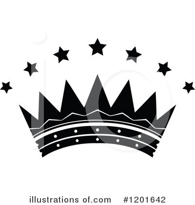 Royalty-Free (RF) Crown Clipart Illustration by Vector Tradition SM - Stock Sample #1201642