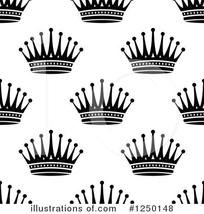 Royalty-Free (RF) Crown Clipart Illustration by Vector Tradition SM - Stock Sample #1250148