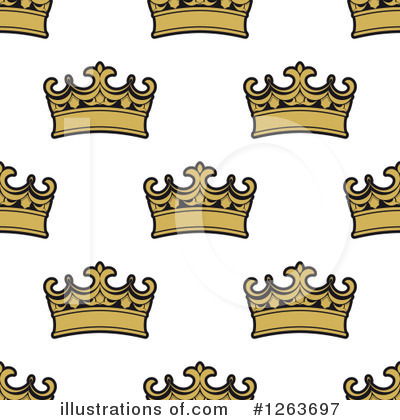 Royalty-Free (RF) Crown Clipart Illustration by Vector Tradition SM - Stock Sample #1263697