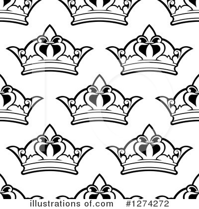 Royalty-Free (RF) Crown Clipart Illustration by Vector Tradition SM - Stock Sample #1274272